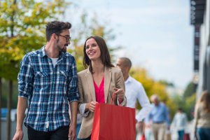 Walk to shopping and food